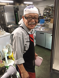 新宿再生センター勤務　鍋田さん（71歳）