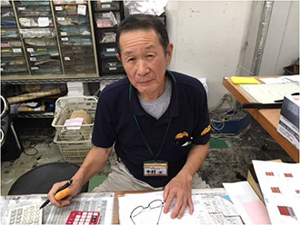 テンポス新宿店勤務　木村さん（71歳）